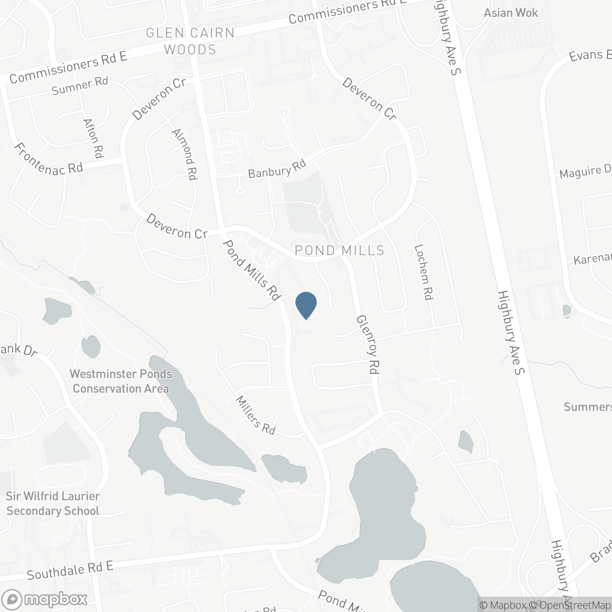 25 - 450 POND MILLS ROAD, London, Ontario N5Z 4X2